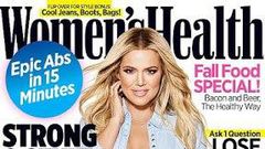 Khloe Kardashian for Women's Health magazine