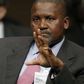 Aliko Dangote, Africa's richest man for the 8th time in a row, according to Forbes