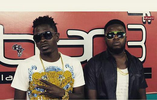 Rapper Guru and Dancehall act Shatta Wale
