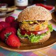 Spicy bbq chickpea burgers & lightened-up crispy baked fries