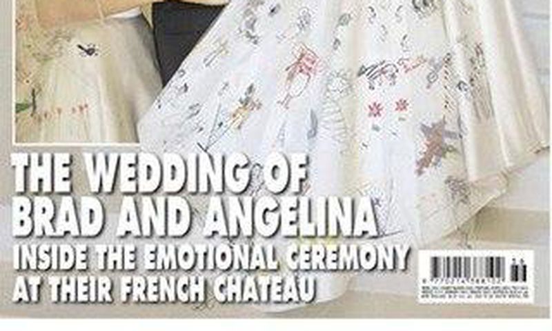 UK designer, David's bridal has created a wedding dress that looks exactly like Angelina's Versace number for a much lower price