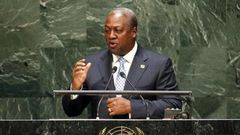 Ghana President John Dramani Mahama....