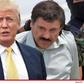 Donald Trump and El Chapo