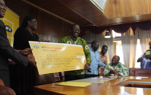 MTN sets up Ghc300k research fund at KNUST