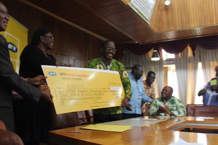 MTN sets up Ghc300k research fund at KNUST