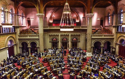 Flurry of Voting Laws Signifies a Party's Comeback in Albany