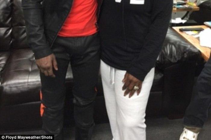 Floyd Mayweather and Gladys Knight