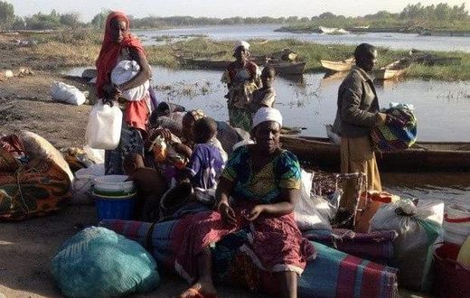 Some internally displaced persons in North-East Nigeria