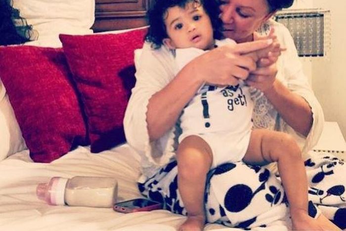 Royalty and grandma, Joyce Hawkins