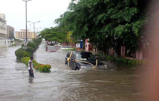 Flooding in VGC, Lagos