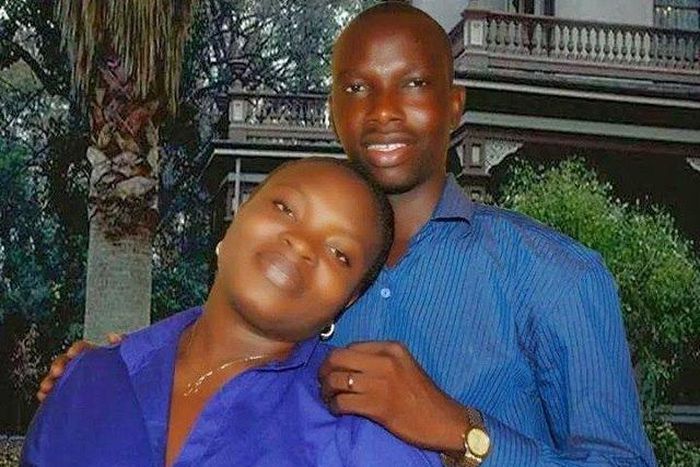 The late Paul Olafare and wife Busayo.