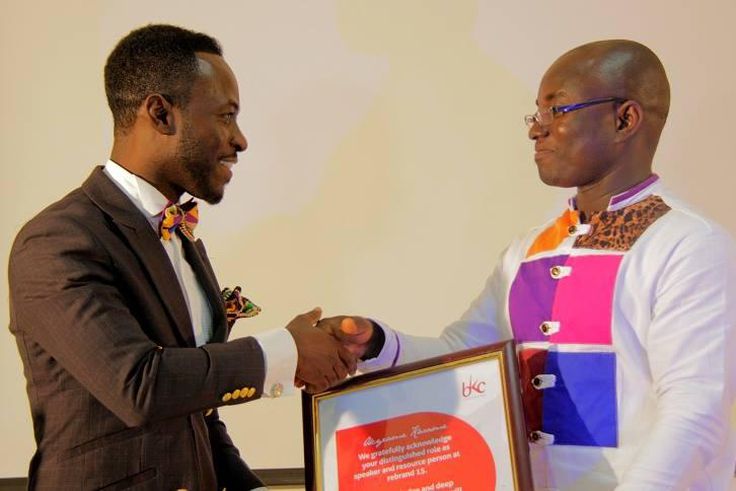 Okyeame Kwame honored at Rebrand15