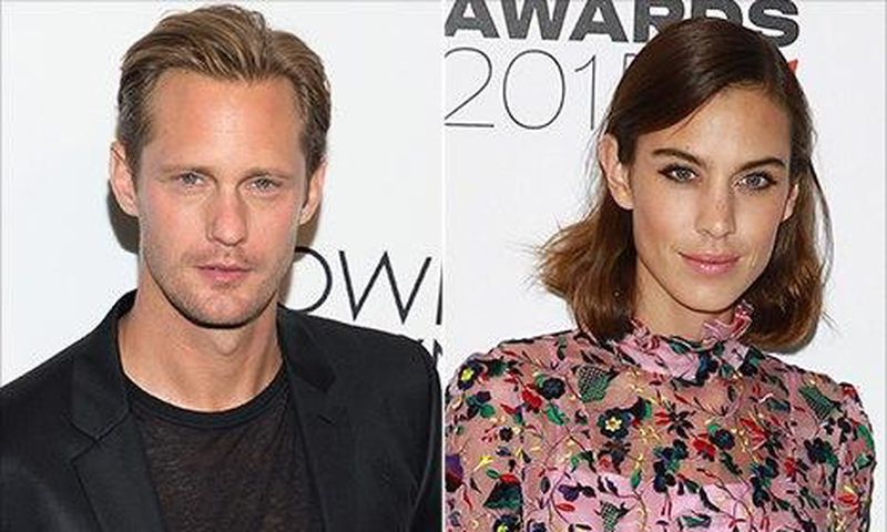 Alexander Skarsgard dating British model, Alexa Chung
