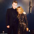 Sam Smith and Beyonce at Grammy Awards 2015