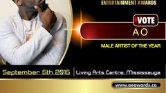 AO Gorman nominated for "Male Artiste of the Year"