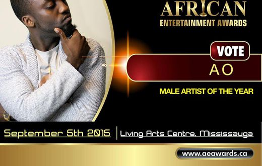 AO Gorman nominated for "Male Artiste of the Year"