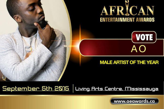AO Gorman nominated for "Male Artiste of the Year"