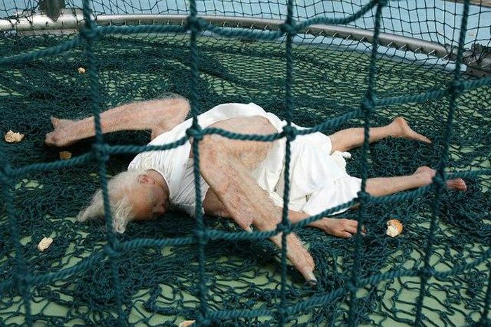Sculpture of the fallen angel in Beijing