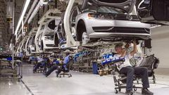 Volkswagen plant in Germany