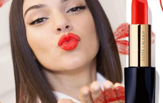 Kendall Jenner X Estee Lauder for Restless Lipstick