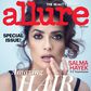 Salma Hayek covers Allure Magazine