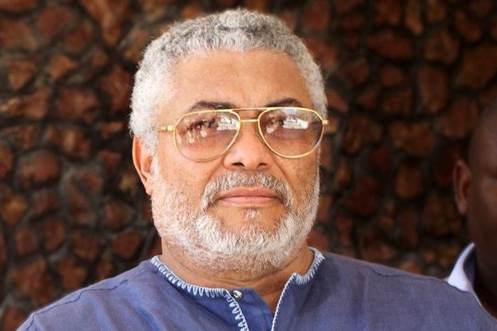 Former President of Ghana, Jerry John Rawlings
