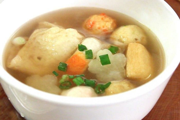 Fish balls stew