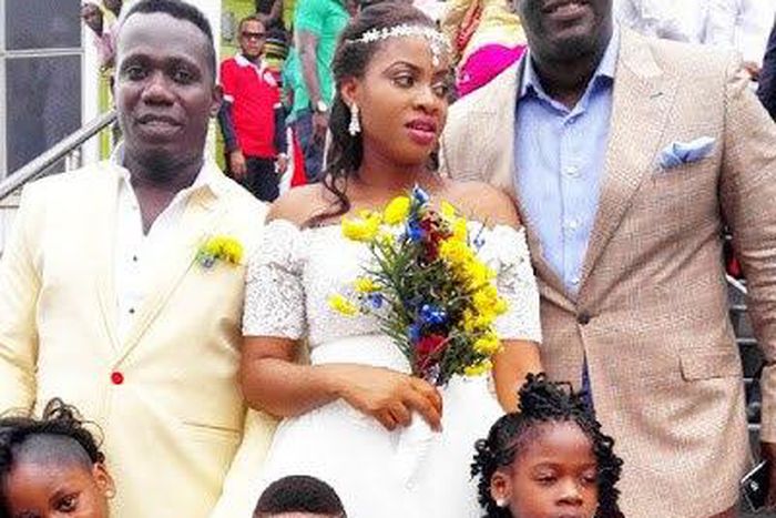 Duncan Mightly (first from left) and Vivien