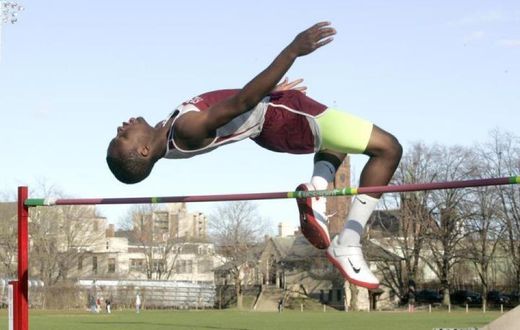 Oluwatoni Onikeku jumping