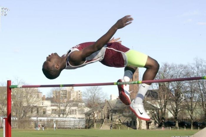 Oluwatoni Onikeku jumping
