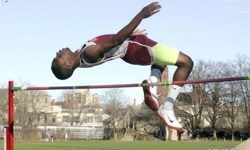 Oluwatoni Onikeku jumping