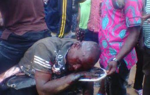 Motorcycle thief involved in accident during escape