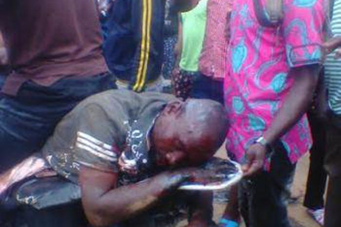 Motorcycle thief involved in accident during escape