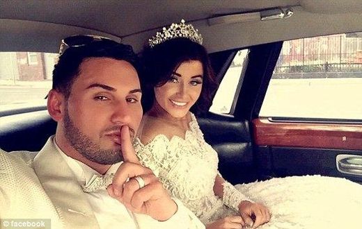 The groom, Salim Mehajer, deputy mayor of Auburn and his bride Alysha on their 'big' day