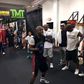 Boxer begins training for his last fight
