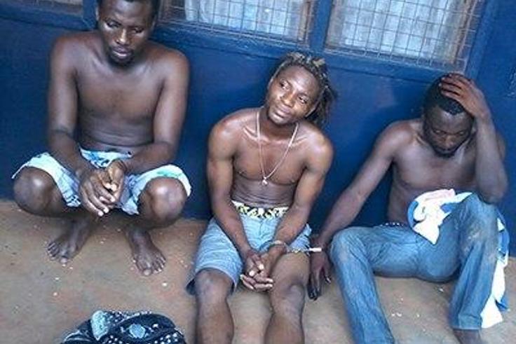 Three suspects arrested at weed smoking competition