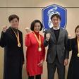 A day before the current tournament opened, relatives of four more deceased 1960 players were presented with pure gold medals at the KFA headquarters in Seoul