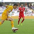 Celtic forward Tom Rogic stood out for Australia in their win against Palestine.