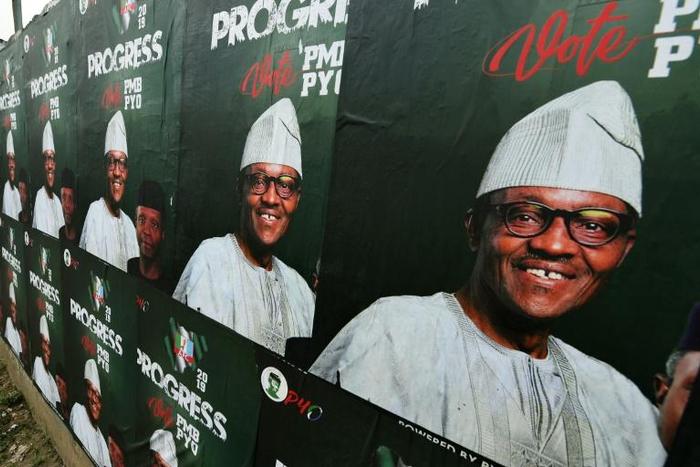 Asked about what he would do if he lost, Nigerian President Muhammadu Buhari said only: "It wouldn't be the first I lost an election"
