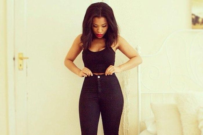 Shirley Beniang rocking the crop top trend