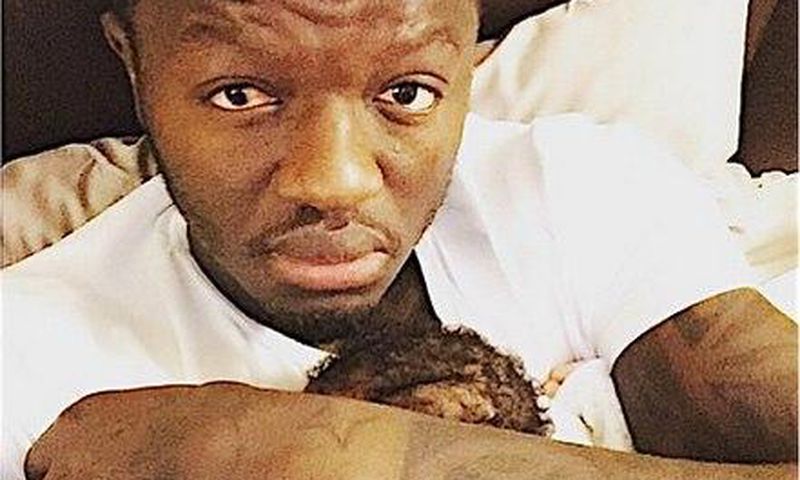 Sulley Muntari and son