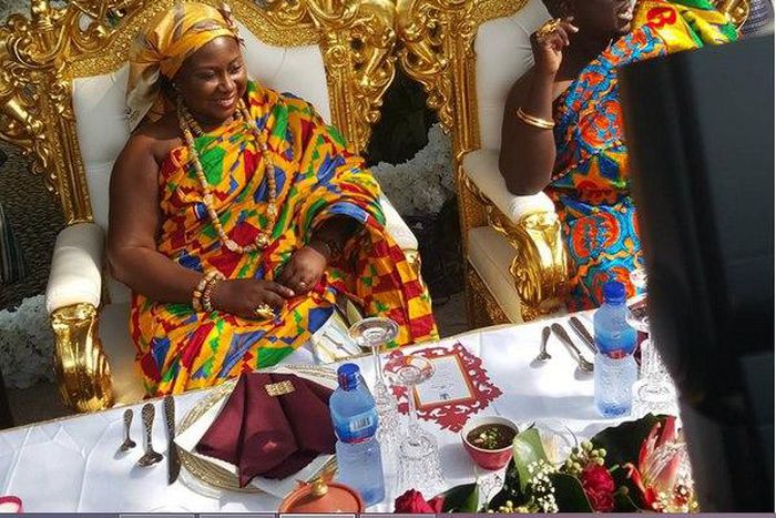 Gifty Anti lauds Oyiakehyire Nana Ansah Kwao IV after royal wedding