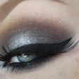 Metallic eye makeup tutorial