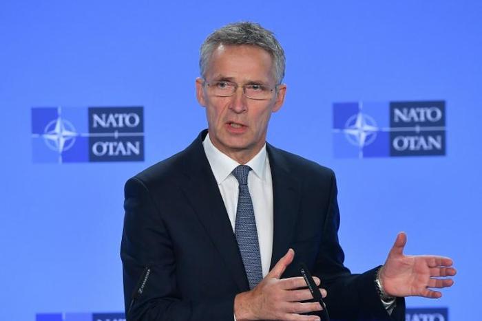 NATO Secretary General Jens Stoltenberg, pictured in Brussels on January 25, 2019, says the alliance has heard Trump "loud and clear" on defense spending