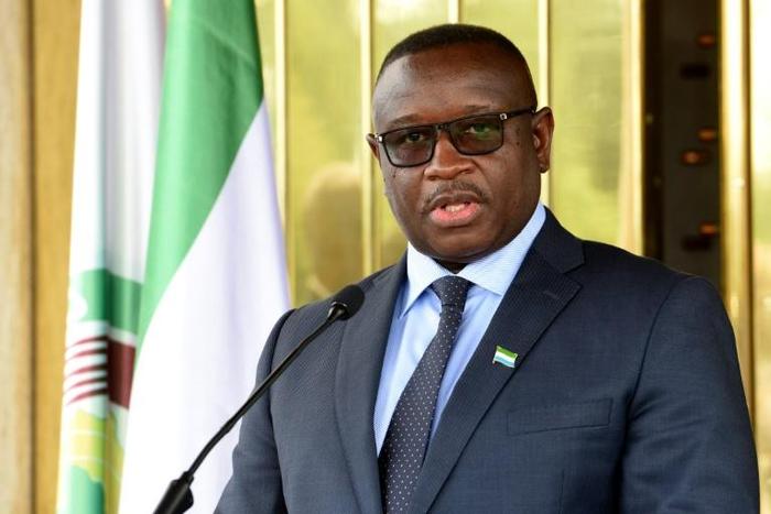 Sierra Leone President Julius Maada Bio says corruption is a 'threat to national development'