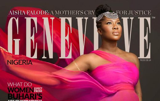 Stephanie Okereke covers Genevieve Magazine August 2015 issue