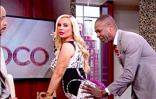 Coco Austin's butt tested on 'Ice & Coo' TV show