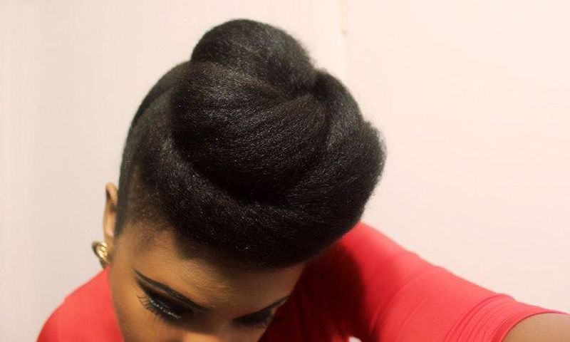 Twisted pompadour