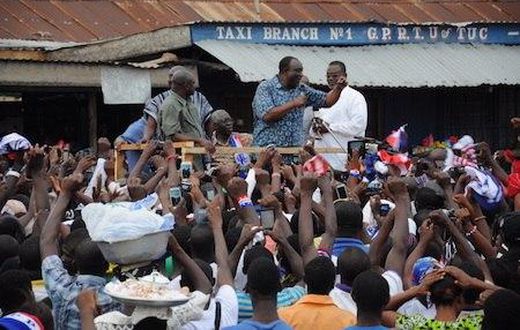Alan Kyerematen at "Rise and Build Tour