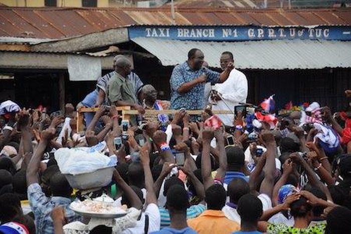 Alan Kyerematen at "Rise and Build Tour